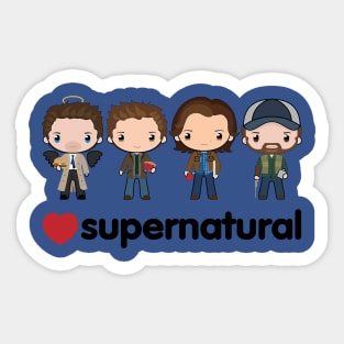 Love Supernatural 2 Sticker